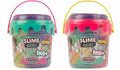 SlimeTastic 1KG+ Slime Beads Bucket – Giant Kids Sensory Toy Tub