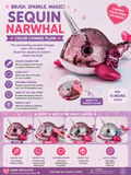 Colour Changing Narwhal Plush