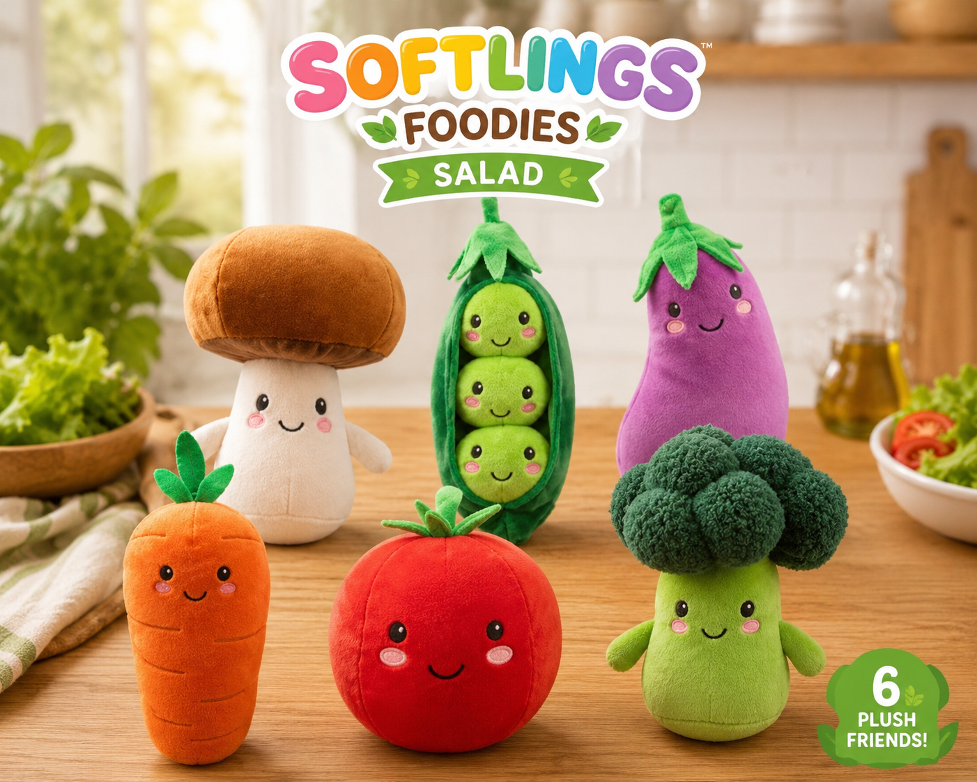 Softlings Foodies Salad & Veg