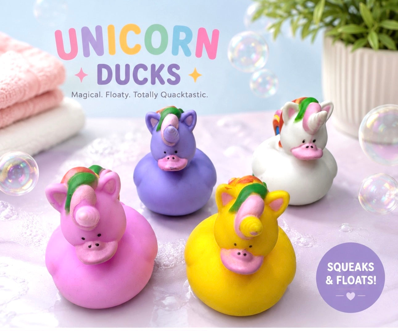 Unicorn Rubber Duck