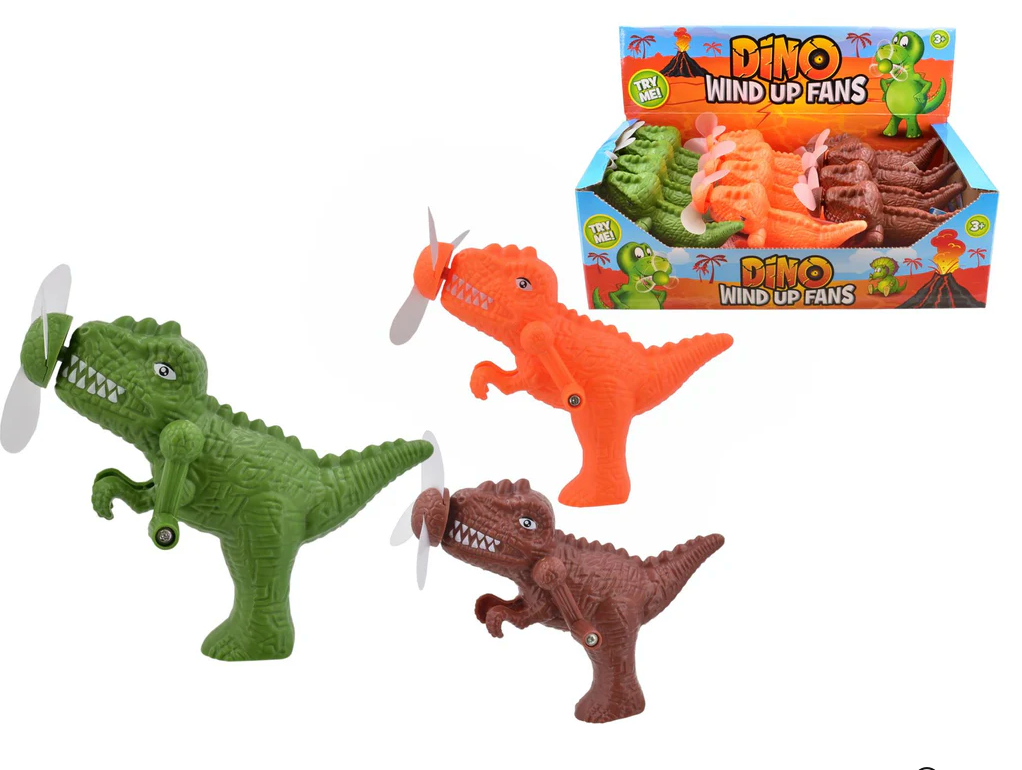 Dinosaur Wind up fan