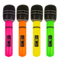 INFLATABLE MICROPHONE 25cm Orange