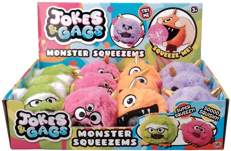 Plush Monster Squeezems